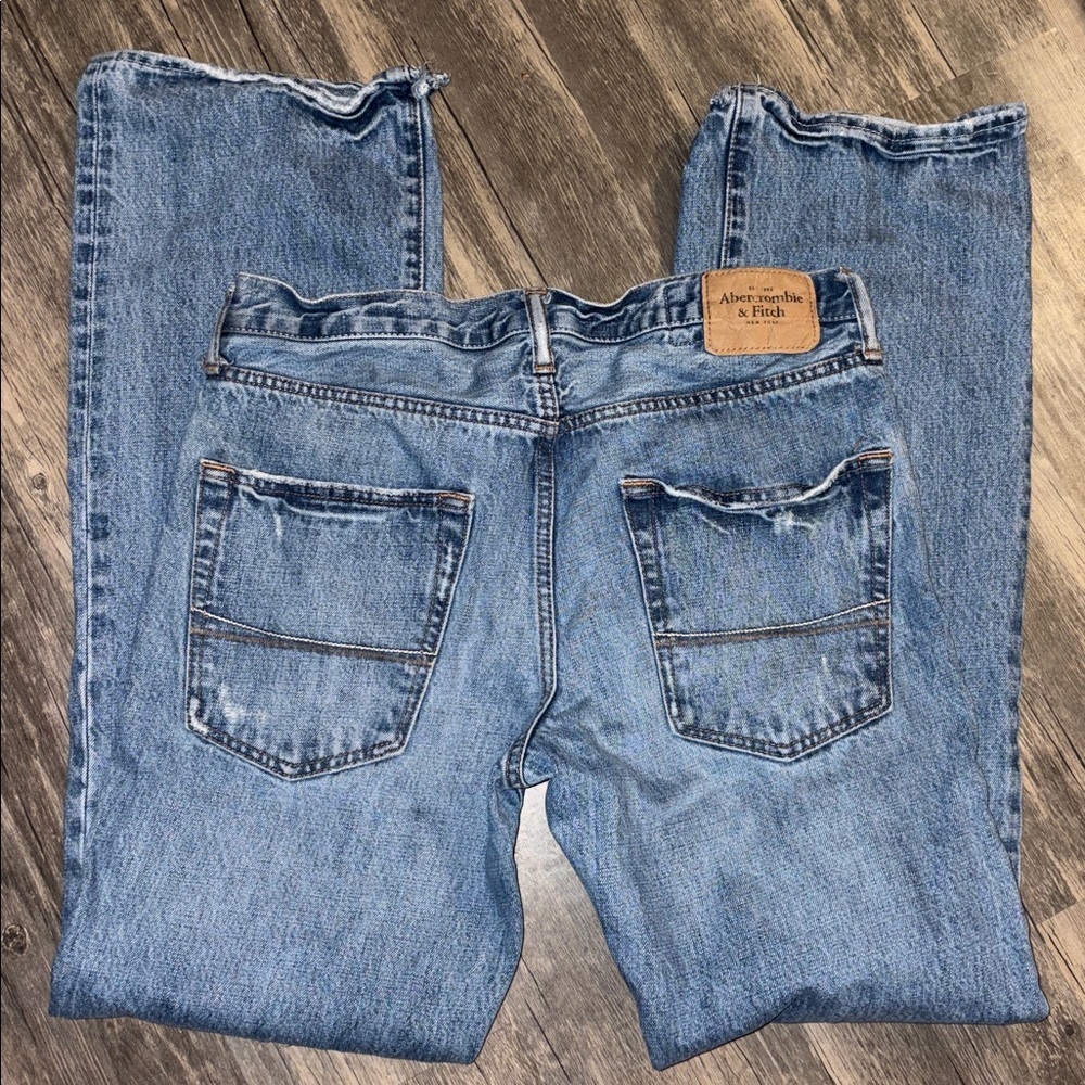 Vintage Abercrombie & Fitch Baxter low rise slim boot - size 31/32 - Picture 5 of 5
